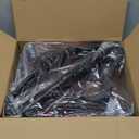 HOUSE DAY Black Velvet Hangers 60 Pack, Non Slip Clothes Felt Hanger Heavy Duty for Coat, Premium Slim Space Saving Suit Hangers for Closet Organizer, 360° Rotating Silver Hook