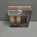 Cordless Table Lamp, Battery Operated Lamp Touch Dimmable,Rechargeable Lamp for NightStand, Battery Powered Wireless Table Lamp for Decor, Living Room, Dorm-2Pack (12 Inch, Beige)