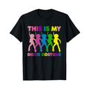 This Is My Disco Costume Family Party 1970s T-Shirt, Size S