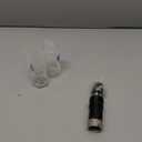 DKIBBITH 1 Inch Dry Diamond Core Drill Bits, 25mm Tile Vacuum Brazed Angle Grinder Hole Saw for Porcelain Ceramic Granite Brick Concrete with 5/8-11 Thread to 3/8 Hex Shank Adapter, Black