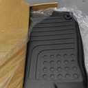 Hutisya Floor Mats Cargo Liner Set for 2022-2026 Hyundai Tucson (Not for Hybrid Models) All Weather Anti Slip Heavy Durable TPE Floor Liners Automotive Black Fit for Tucson Accessories