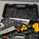 Mini Chain Saw Battery Powered: 2025 Upgrade Portable Electric Chainsaw Cordless - Mini Chainsaw Cordless 6 Inch and 8 Inch with 2 Batteries for Wood Cutting, Tree Trimming, Gifts for Dad, Husband