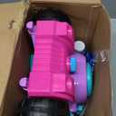 SLOOSH Bubble Lawn Mower Toddler Toys - Spill-Proof Bubble Machine Pretend Gardening Toy for Age 1 2 3 1-3 Year Old Toddler Indoor Outdoor Use, Baby Girl Push Toys Easter Birthday Gift (Pink)