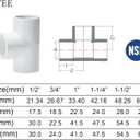 PVC Tee 1PCS(2 Inch)