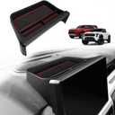 Muslogy Dashboard Storage Box Compatible with 2024-2026 Tacoma & 2025 2026 4Runner Accessories Center Console Organizer w/14-inch Screen for Limited Trailhunter TRD Pro (14 Inch Screen Only) (Red)