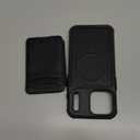 for iPhone 17 Pro Max Wallet Case Compatible with Magsafe, Magnetic RFID Blocking Card Holder Kickstand 2 in 1 Detachable Case for iPhone 17 Pro Max 6.9", Black