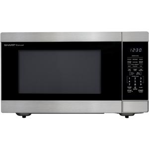SHARP Countertop Microwave Oven with Removable 16.5" Carousel Turntable, 1200 Watt, 2.2 Cubic Feet, Stainless Steel