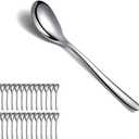 Kyraton Teaspoons Set of 24, Stainless Steel Coffee Spoon, Spresso Spoons for Home, Restaurant, Hotel, Parties, Dishwasher Safe