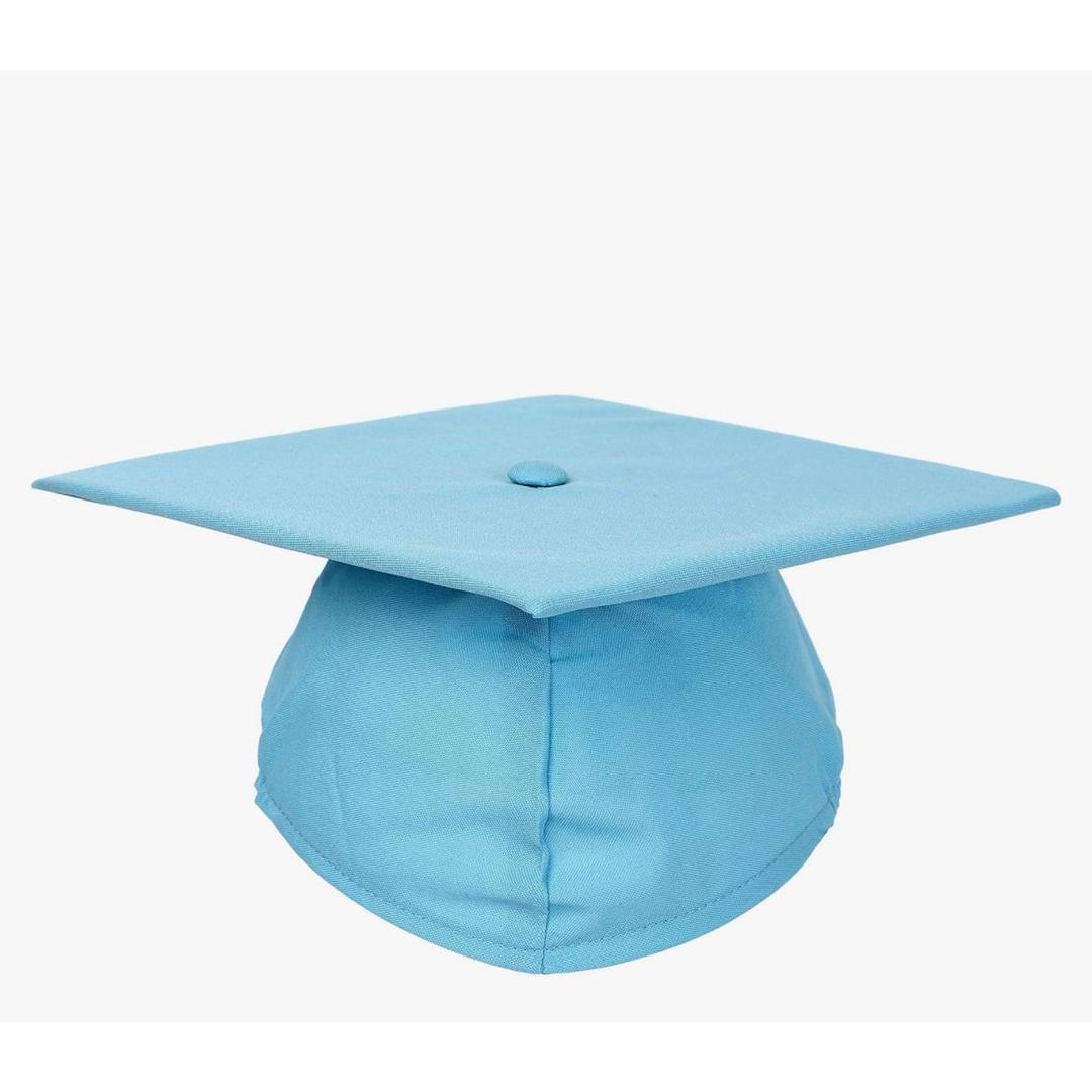 Unisex Adult Matte Graduation Cap with Tassel Year Charm 2025 Pack of 2