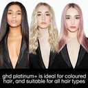 Ghd Platinum+ Styler 1" Flat Iron Hair Straightener, Professional Ceramic Hair Styling Tool for Stronger Hair, More Shine, & More Color Protection