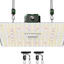 VIVOSUN LumaLight 100W LED Grow Light, Full Spectrum Plant Light, Smart Dimmable & High PPFD for Indoor Plants Seedling Vegetables Bloom, Fits 22/24 Grow Tents