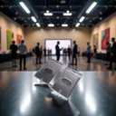 3 x 2 Pcs Hard Plastic Badge Holder, Clear ID Badge Name Card Holder with Easy Access Thumb Slot, Vertical Style, ID Badge Holders, Hard Plastic Badge Holder, ID Card Holder