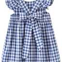 Zanie Kids Easter Dresses for Girls Baby Girl Summer Dress Playwear Family Photo Outfits, 5 Y