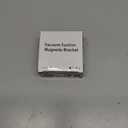 Vacuum Magnetic Phone Holder for Car,2800gf Strong Magnetic Phone Mount,360° Adjustable & Reinforced Suction Cup for Dashboard/Mirror,Car Phone Holder Compatible with iPhone Androi（Matte Black）