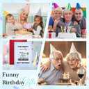 5 x D24TIME Funny Birthday Card for Dad or Mom - 50th 60th 70th 80th Age Joke Gift - Happy Birthday Card for Husband Wife Grandma Grandpa - Older Brother Sister Friend Men (Chariot)