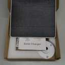 5W Solar Panel for Security Camera, Solar Panel with Micro USB & USB-C Port for DC 5V Outdoor Rechargeable Battery Camera, IP65 Waterproof, 360 Adjustable Security Mount, 9.8ft Cable(White 1PC)