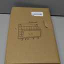 Baeymonkay Easy Assembly and Installation Iron Key Holder Wall Mount, Mail Organizer for Wall, Matte Black Finish, Extra Large Storage Space for Mail, Mail Holder Features 5 Hooks, Key Rack Hanger