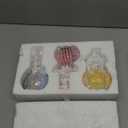 GoGnome Easter Decoration Indoor, Set of 3 Resin Easter Bunny Figurines on Pastel Eggs – 6.5''H Playful Rabbit Spring Decor for Shelf, Mantel & Tabletop (Pink/Yellow/Purple)