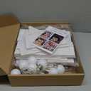 4FT Marquee Light Up Numbers 2,Party Decoration Large Marquee Light Up Letters with Weighted Water Bag,Pre-cut Foam Board Set Can Be Used for Birthdays,Weddings,Baby Anniversaries