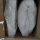 Artscope Synthetic Down Pillow Insert, 24x24 Down Alternative Throw Pillow Insert. Ultra Soft Fluffy Sleeping Pillow with 100% Cotton Cover, Decorative Pillows Set of 2-White.