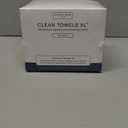 Clean Skin Club Clean Towels XL™, 100% USDA Biobased Face Towel, Disposable Face Towelette, Eczema Association Accepted, Makeup Remover Dry Wipes, Ultra Soft, 50 Ct, 1 Pack
