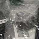 MAGZO Hanging Screen Door, Fits Door Size 28" x 80" (Curtain Size 30'' x 81''), Upgraded Fiberglass Mesh Net with Tension Rod&Hook&Loop (One Piece Can be Installed in 2 Ways), Weighted Bottom, Grey (Gray)