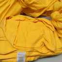 King Size Bed Sheet Set - 4 Piece Soft Microfiber Sheets with Deep Pockets, Cooling Technology, and Wrinkle-Free Pillowcase. Hotel-Quality, Durable Bedding, Spectra Yellow