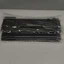 3 in 1 Keyboard Stand w/Wrist Rest and Storage Tray - Klearlook [Ultra Comfortable] PU Leather Wrist Pad & Acrylic Keyboard Riser, 16.9x7.3 inch Tilt Adjustable Computer Keyboard Stand Holder-Black