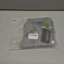 Dog Tuxedo Wedding Suit Shirt with Bow Tie, Formal Outfit Tux Attire for Puppy Small Medium Dogs Cats Costume (White&Black Scarf, Large)