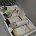 Natural Alabaster Table Lamps Set of 2 - Table Lamp with Night Light for Bedroom,Nightstand Lamps with USB Ports,Bedside Lamps with Linen Fabric Shade for Living Room,Bedroom,Office,Bar(Bulb Included) (Gold-3)