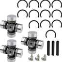 3 x Front & Rear Prop Shaft U-Joint for Polaris RZR 900 1000 2011-2023 General 1000 2016-2017 Ranger 1000 Diesel Crew 2015-2018 3235616 3235500 3260104 2202015 2203703