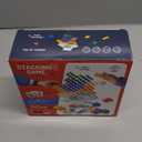 64 Pcs Stacking Tower Game with 22 Cards, Giant Tumble Balance Game for Kids, Family Games for Kids and Adults, Easter Gifts for Teen Boys & Girls, Party Board Game for Kids 6-12 & Adults