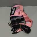 Service Dog Vest Harness and Leash Set+10 Patches,No Pull&Easy Walk Reflective Dog Harness with Soft Padded Handle for Training/Everyday,Fit Small/Medium/Large/Extra-Large Dogs(Pink, Medium)