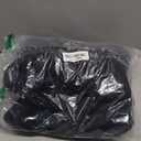 Womens Cotton Gauze Loungewear Sets Casual 2 Piece Sleepwear Button Down Shirt and Wide Leg Pants Outfits (X-Large, Black)