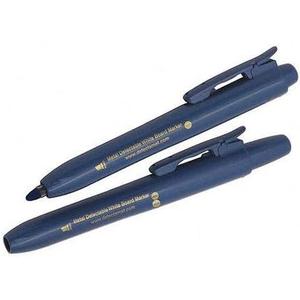 Detectable Dry Erase Marker Set, Round Barrel, PK10, 4 Pieces