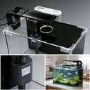 FS&AQ 2.5 Gallon Betta Fish Tank with Filter Light and Lid Small Aquarium Starter Kit Perfect for Desktops Offices or Beginners