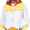 Disney Toy Story Women's I Am Jessie Junior's Cosplay Costume Zip Up Hoodie (S)