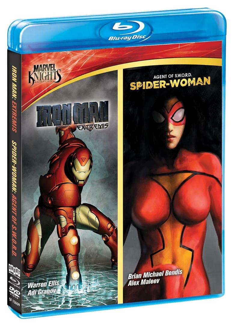 MARVEL KNIGHTS: IRON MAN SPIDER WOMAN BD [Blu-ray]