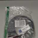 Black Rubber Weather Stripping Door Seal Strip, D Shape Door Weather Seal Strip, Self-Adhesive Soundproofing Frame Insulation Tape for Doors Frame/Window Seal,Blocks Cold Drafts Noise (23 feet)