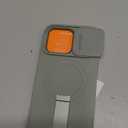 SURITCH for iPhone 15 Pro Max Case with Magnetic Camera Slide Cover and Adjustable Kickstand, Compatible with MagSafe, Shockproof Bumper Case Slim Protective Cover 6.7 Inch, Green