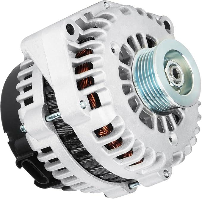 New Alternator Fit for Buick Rainier Cadillac Escalade Ext Avalanche Silverado Suburban Trailblazer GMC Envoy Sierra 1500 Yukon XL Hummer H2 SAAB 97X Repalce 40012236