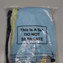 Ficerd 3 Pack Women's Ribbed Long Sleeve Tops, Crew Neck Slim Fit Undershirts Knit Basic Casual Stretch Layering Tee Shirts, Size Small (Black, Light Blue, Tender Green)