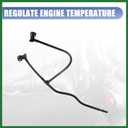 Motoforti Heater Hose Radiator Expansion Tank Pipe Fit for Porsche Cayenne 2003-2006 No.94810601603 - Pack of 1 Long-lasting