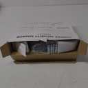 Convex Mirror Outdoor for Garage and Traffic Driveway Park Assistant, 12 in Security Mirror with Adjustable Fixing Bracket Indoor and Outdoor (Black)