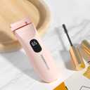 TOUCHBeauty Rechargeable Heated Eyelash Curler with LED Display, Featuring 3-Level Adjustable Temperature for a Natural, Long-Lasting Curl (Up to 24 Hours) AG-2316-Pink