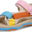 DREAM PAIRS Women’s Arch Support Hiking Sandals Sport Outdoor Athletic Comfortable Summer Beach Water Sandals size 6