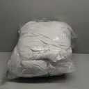 Throw Pillow Inserts, Set of 2 Down Feather Pillows Inserts Bed and Couch Pillows Cotton Cover, 20x20 Inches (White)