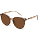 Livho Polarized Sunglasses, Retro & Oversized Shades for Women with Round Lenses