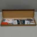 Pisman Pocket Door Slides 20 inch 2 PCS and Pocket Door Hardware for Inset and Cabinet Door, Disappearing and Hidden The Slides and The Hinges.