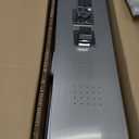 ROVOGO LED Shower Panel Tower System, 5-Function Shower Column with Rainfall Waterfall Shower Head, 4 Body Jets, Handheld and Tub Spout, Stainless Steel Brushed